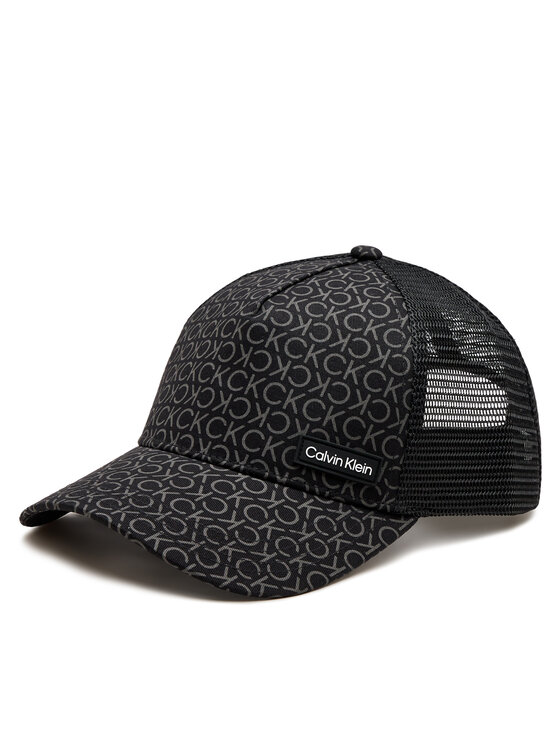 Calvin Klein Șapcă Calvin Klein Essential Patch Trucker Mono K50K511993 Negru