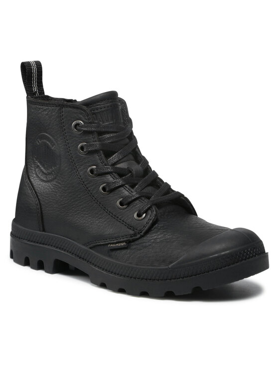 Palladium Outdoorová obuv Palladium Pampa Zip Lth Ess 76888-008-M Čierna