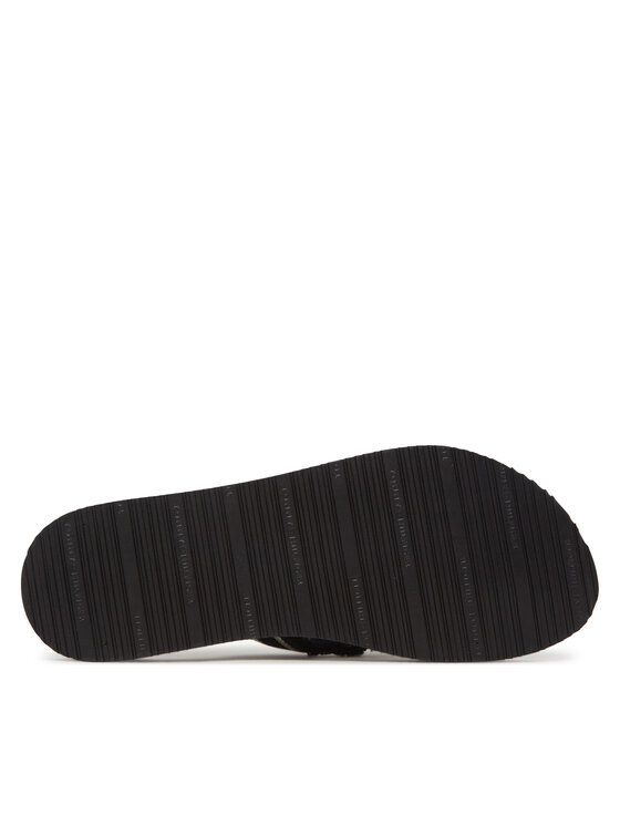 Tommy Hilfiger Джапанки Tommy Hilfiger TH Webbing Beach Sandal FW0FW08739 Тъмносин
