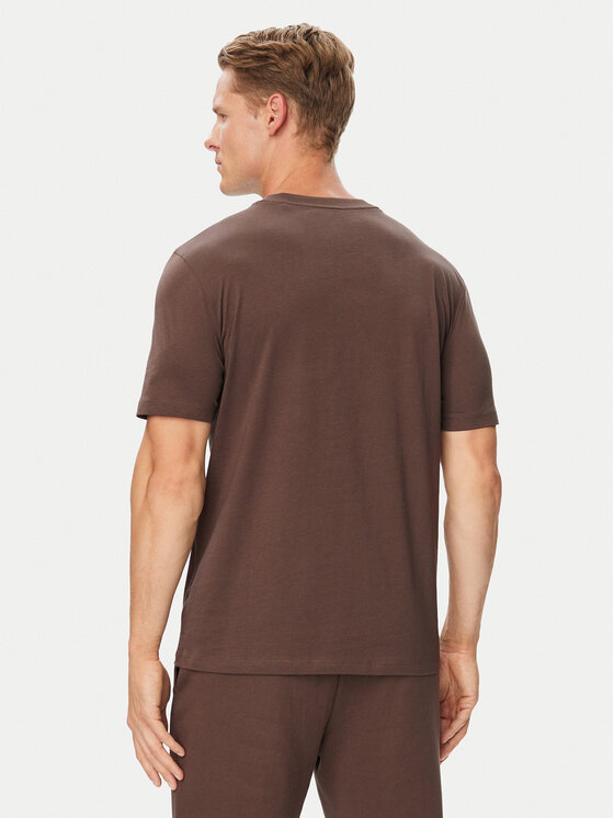 HUGO HUGO Camiseta Dero222 50466158 Marrón Regular Fit