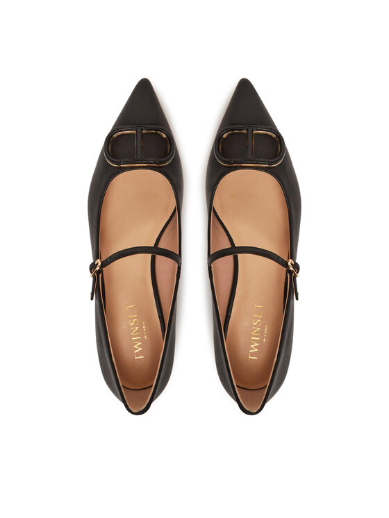 TWINSET Balerina TWINSET 251TCP064 Fekete