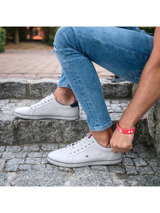 Tommy Hilfiger Tenis superge Tommy Hilfiger Harlow 1D FM0FM00596 Bela