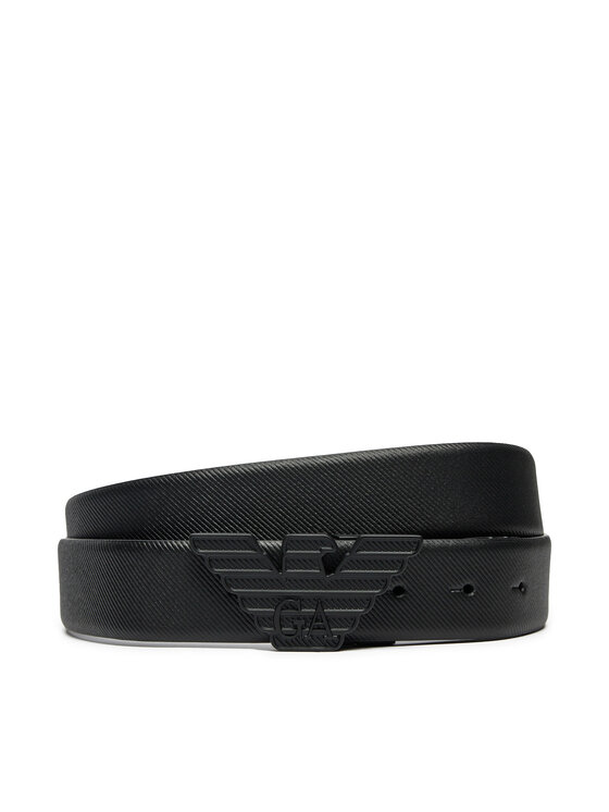 Emporio Armani Pánsky opasok Emporio Armani Y4S642 YQ48K 81386 Čierna