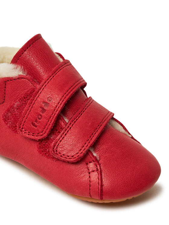 Froddo Kotníková obuv Froddo Prewalkers Furry G1130013-6 M Červená