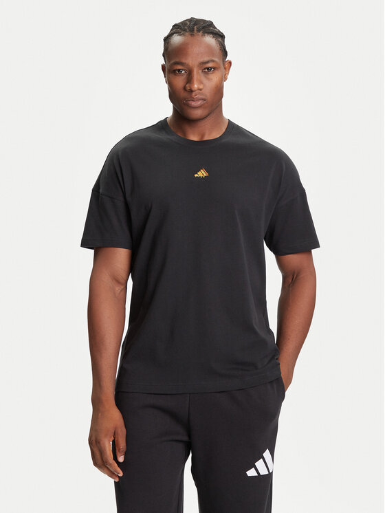 adidas adidas Футболка Fortnite Graphic JV7964 Чорний Loose Fit