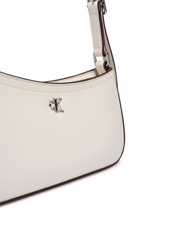 Calvin Klein Дамска чанта Calvin Klein Ck Small Shoulder Bag LV04F3170G Бял