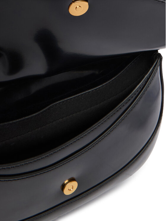 Calvin Klein Torbica Calvin Klein Chain Shoulder Bag LV04F3403G Crna