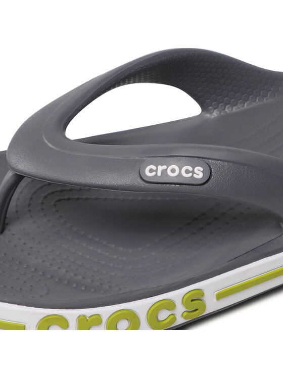 Crocs Infradito Crocs Bayaband Flip 205393 Grigio