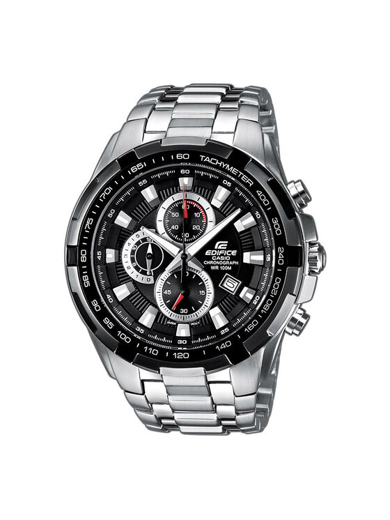 Casio Zegarek Casio Edifice EF-539D-1AVEF Srebrny