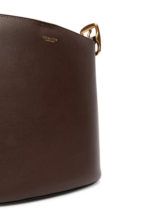 Coach Borsetta Coach Bleecker Bucket Bag 21 CCX07 Marrone