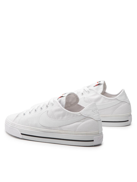 Nike Scarpe sportive Nike Court Leacy Cnvs CW6539 100 Bianco