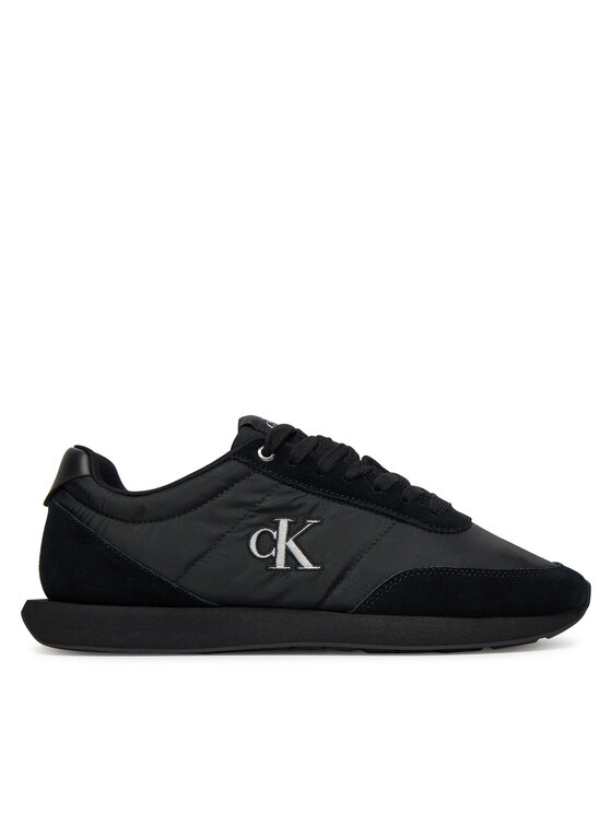 Calvin Klein Sneakersy Calvin Klein Retro Runner Ess Mix Mat YM0YM01361 Czarny
