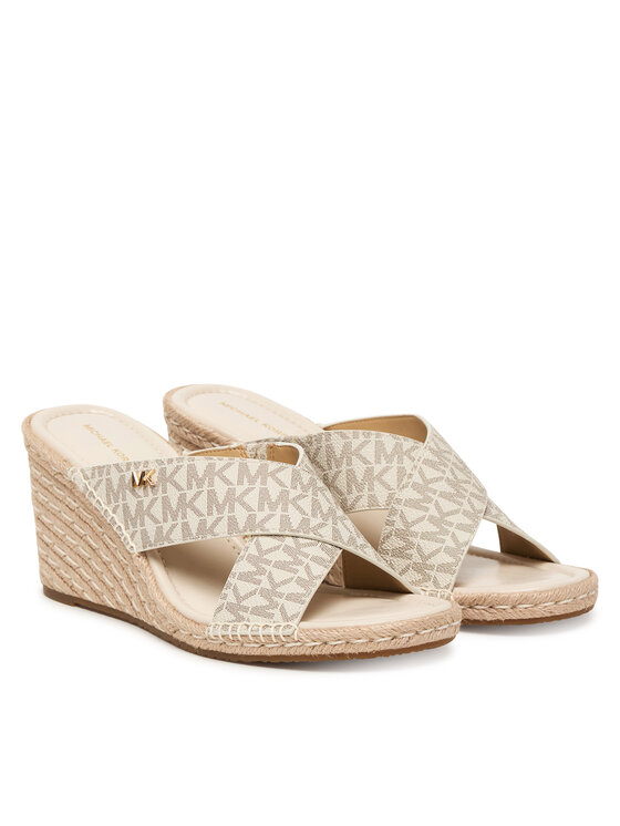 MICHAEL Michael Kors Еспадрильї MICHAEL Michael Kors Kenzie 40R6KZMS1B Кремовий