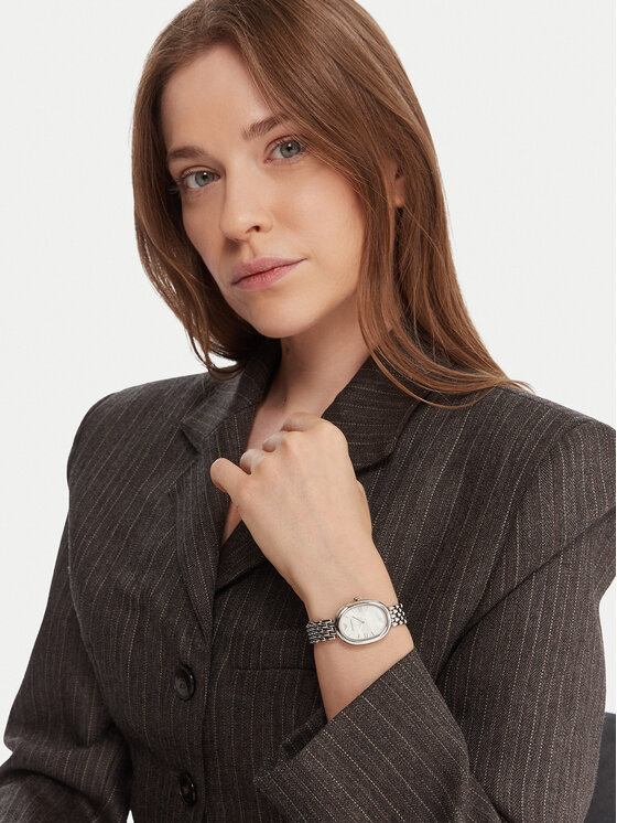 Emporio Armani Pulkstenis Emporio Armani Sinfonia AR11706 Sudraba