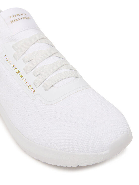 Tommy Hilfiger Tenisice Tommy Hilfiger Knit Extralight Runner FW0FW09112 Bijela