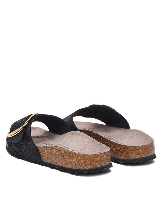 Birkenstock Шльопанці Birkenstock Madrid Big Buckle 1032965 Чорний