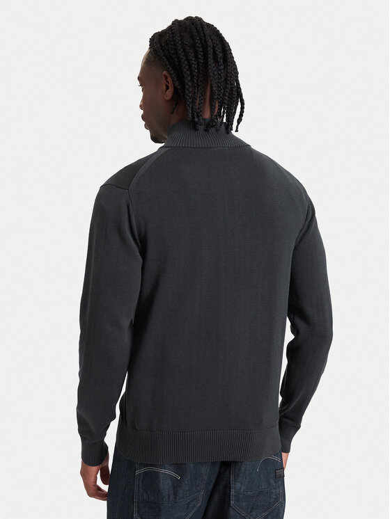 G-STAR G-Star Kardigán Refined D31309-E813 Sötétkék Regular Fit
