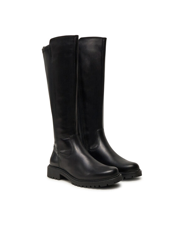 Tamaris Botas de equitación Tamaris 1-25605-43 Negro