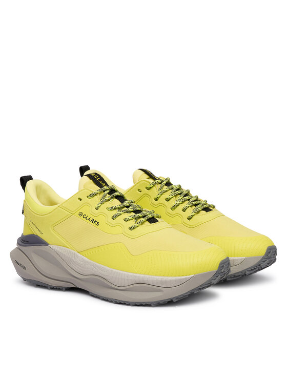 Clarks Trekingová obuv Clarks Pace TrailGoWP 26327237 Světle žlutá