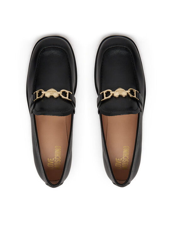 LOVE MOSCHINO Лофери LOVE MOSCHINO JA10012G1MIA0000 Чорний