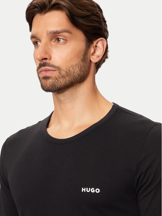 HUGO HUGO Marškinėlių komplektas 50480088 Juoda Regular Fit