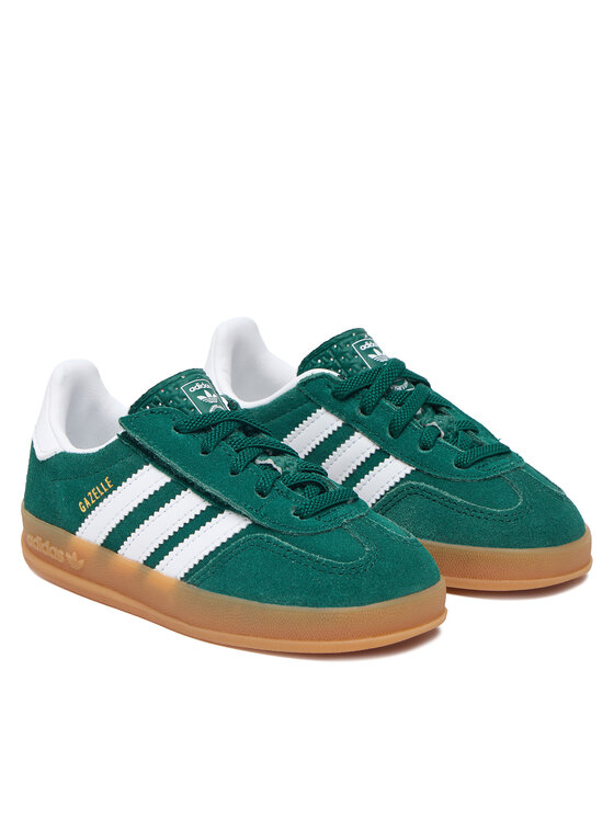 adidas Снікерcи adidas Gazelle Indoor Comfort Closure Elastic Lace IH9130 Зелений