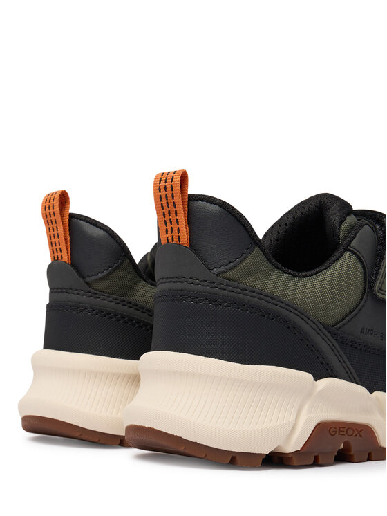 Geox Zapatillas Geox J Flexyper Plus Boy B Abx J56LCA 0MEFU C0033 S Verde oscuro