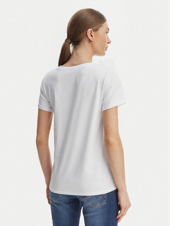 Rinascimento Rinascimento Camiseta CFC0128080003 Blanco Regular Fit