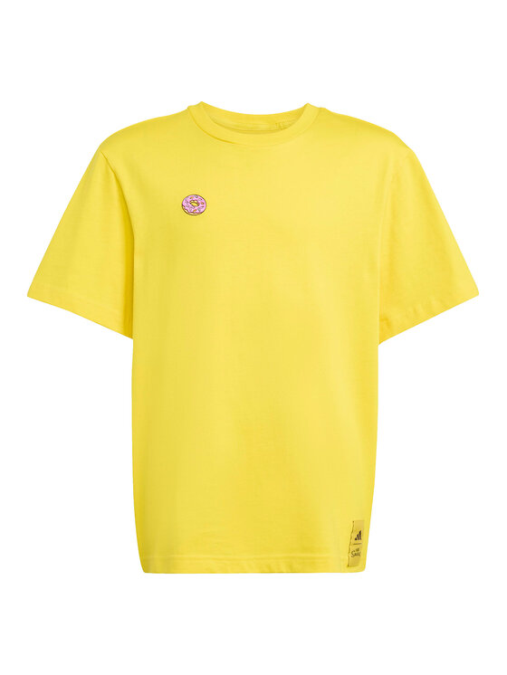 adidas adidas Футболка The Simpsons Graphics JM0818 Жовтий Loose Fit
