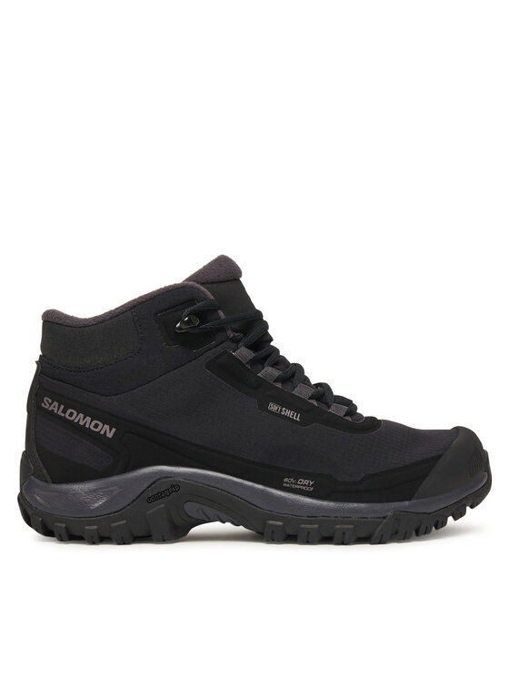 Salomon Трекінгові черевики Salomon Shelter Waterproof L47855000 Чорний