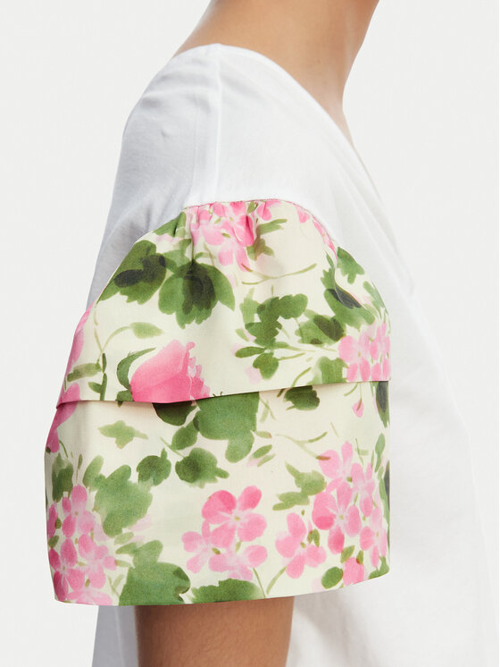 Liu Jo Liu Jo Футболка WA6513 J6308 Білий Relaxed Fit