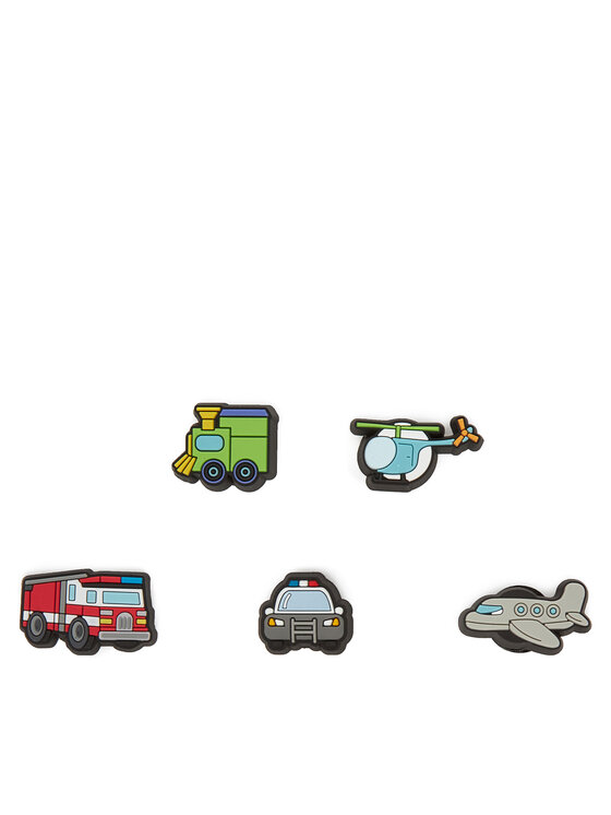 Crocs Прикраса для взуття Crocs TINY BEEP BEEP 5 PACK 10015675 Кольоровий