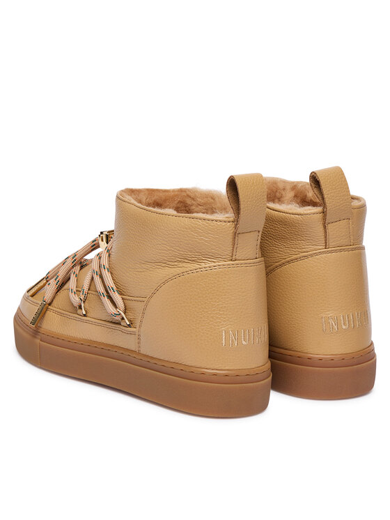 Inuikii Snehule Inuikii Full Leather Gloss 1001.001.0371 Béžová