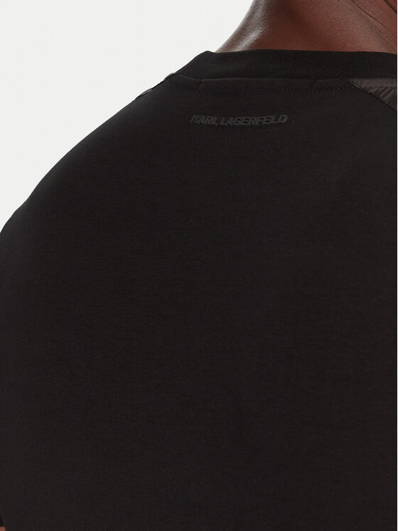 KARL LAGERFELD KARL LAGERFELD Camiseta 755030 554235 Negro Regular Fit