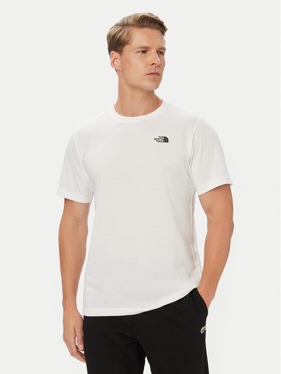 The North Face The North Face Camiseta Evolution Simple Dome NF0A8CZ2 Blanco Regular Fit