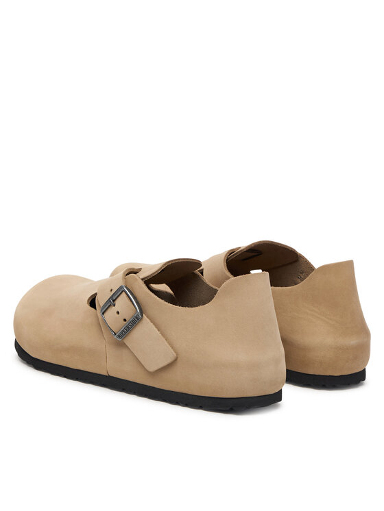 Birkenstock Polobotky Birkenstock London 1031122 Světle béžová