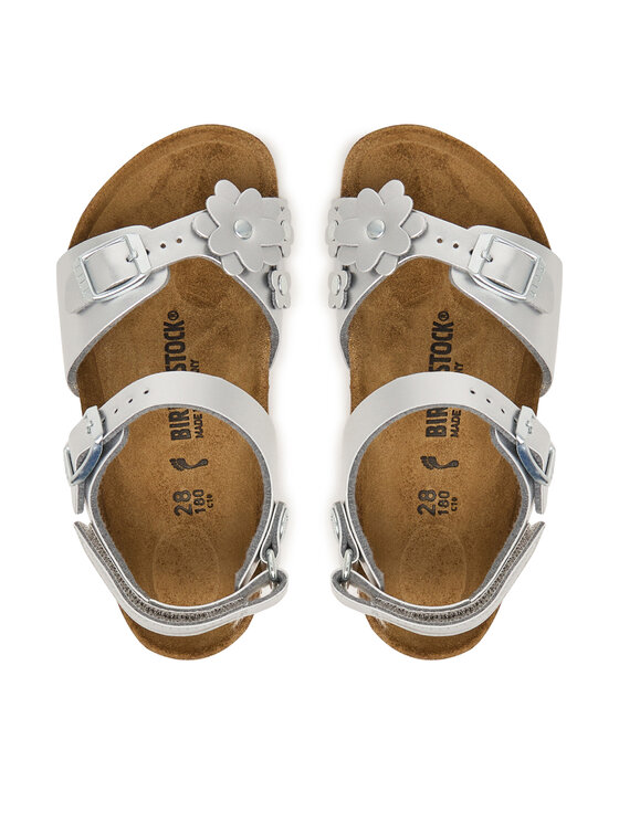 Birkenstock Босоніжки Birkenstock Rio As Flowers 1031702 S Срібний