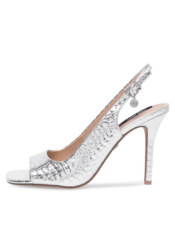 Nine West Σανδάλια Nine West FF-1065 Ασημί