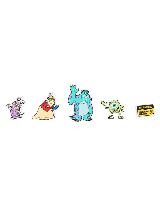 Crocs Cipő dekoráció Crocs Jibbitz™ Monsters Inc 5-Pack 10014921 Színes