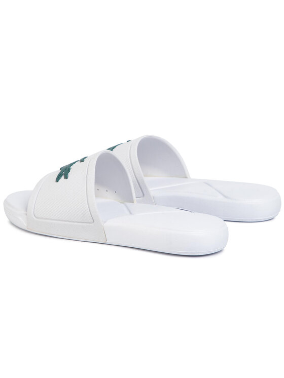 Klapki Lacoste L.30 Slide 120 1 Cuj 7-39CUJ0006082 Biały | Eobuwie.com.pl