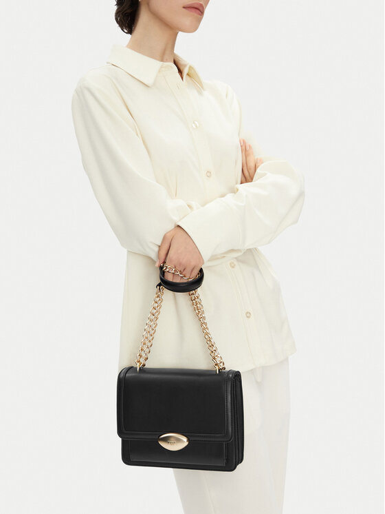 GINO ROSSI Kabelka Gino Rossi CEO-PEARLA-KQ43 Čierna