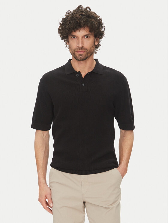 Only & Sons Only & Sons Polo Tony 22033571 Μαύρο Regular Fit