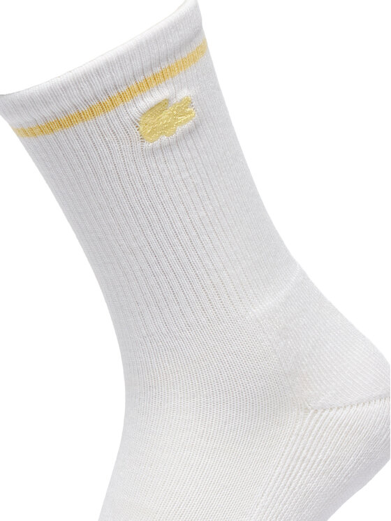 Lacoste Dlouhé ponožky Lacoste RA9188 Bílá