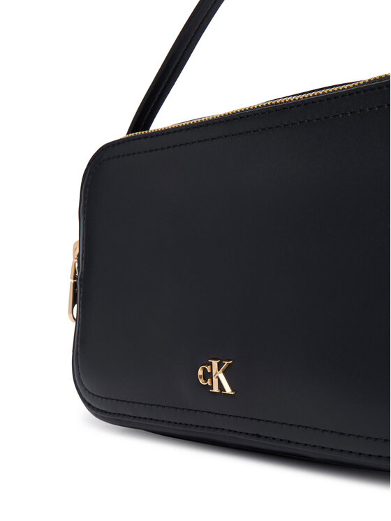 Calvin Klein Torbica Calvin Klein Ck Hardware Camera Bag LV04F3678G Crna