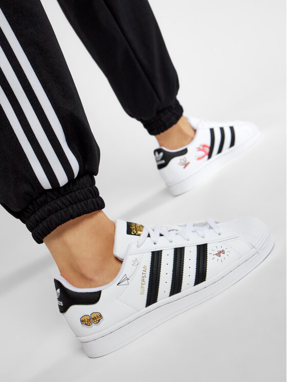 adidas Снікерcи adidas Superstar J FX5202 Білий