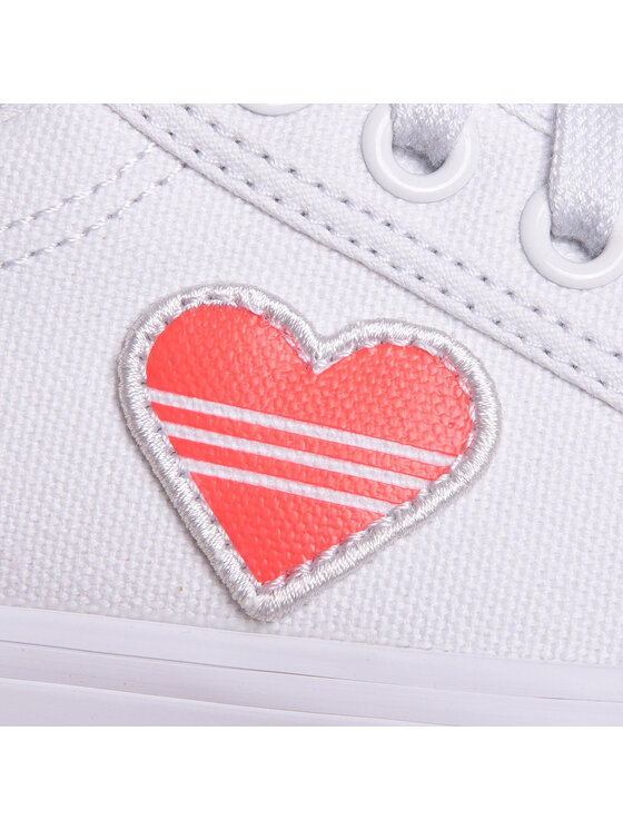 adidas Sneakersy adidas Nizza Trefoil W EF5074 Biela
