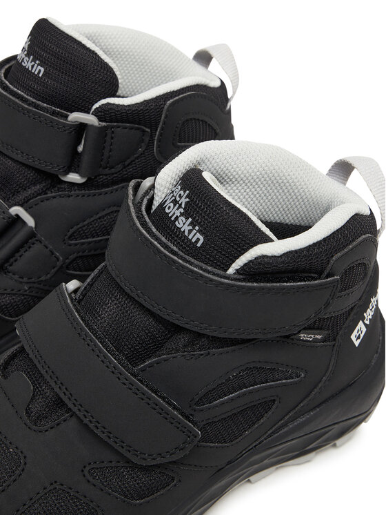 Jack Wolfskin Trekingová obuv Jack Wolfskin Woodland 2 Texapore Mid Vc A64865 Čierna