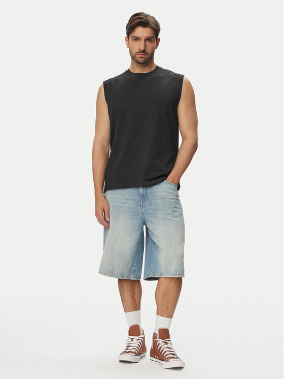Jack & Jones Jack & Jones Camiseta sin mangas Simon 12297709 Negro Relaxed Fit