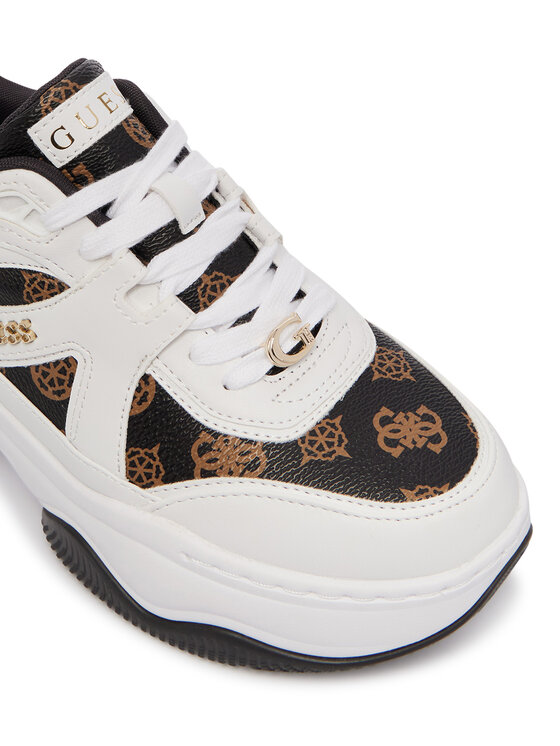 Guess Tenisice Guess FLFHAC FAL12 Bijela