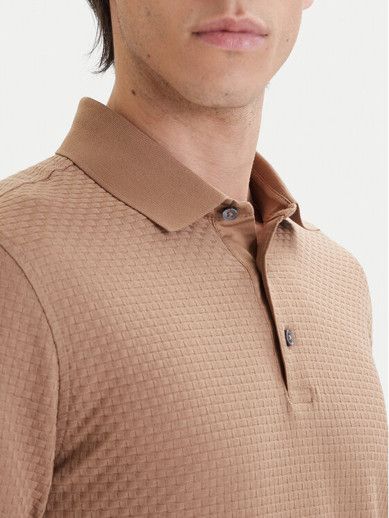 Bugatti Bugatti Polo 8150-75104C Beis Regular Fit